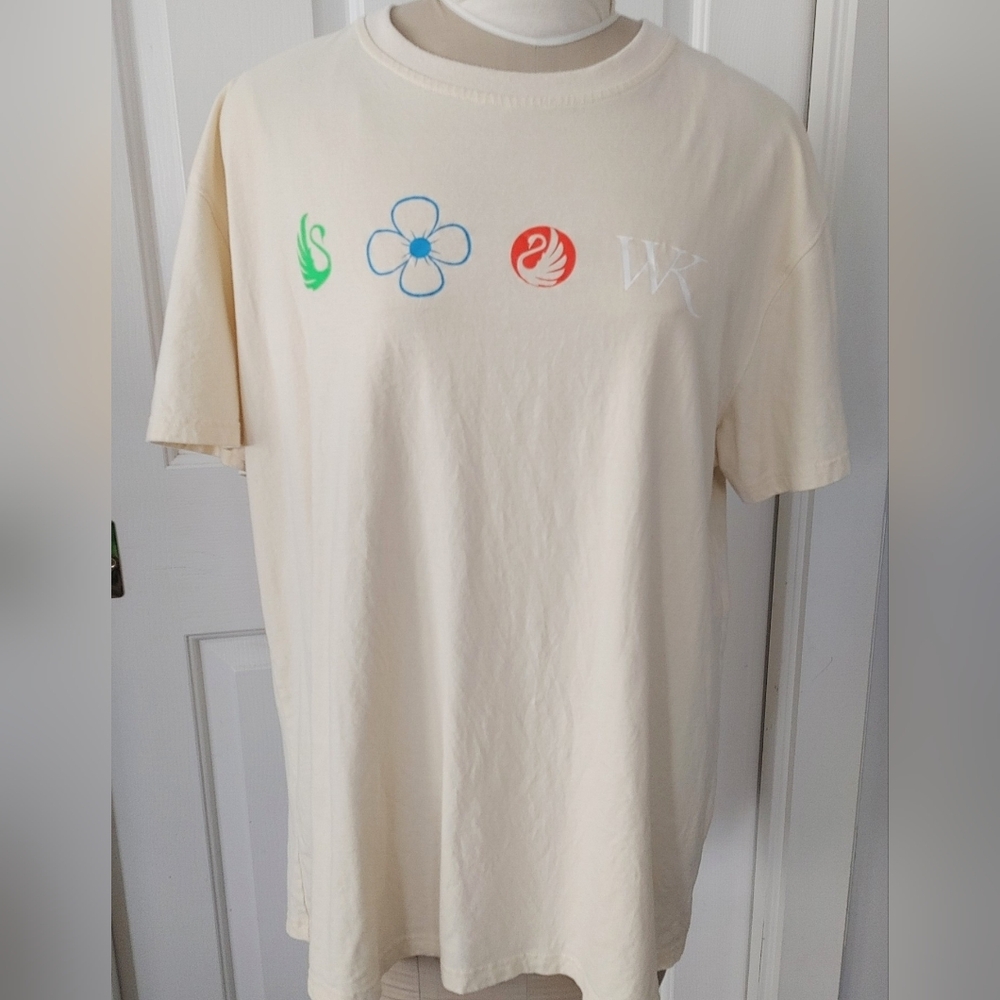 Unisex Well-Known Studios Cream Gansevoort Graphic Tshirt | Mens Size XL
